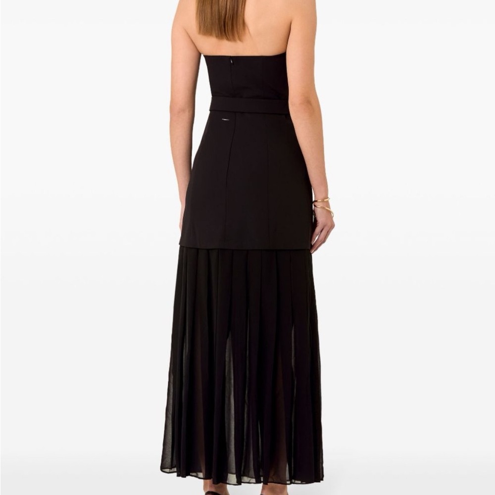 NICHOLAS Black Strapless Belted Dress - Picture 3 of 11